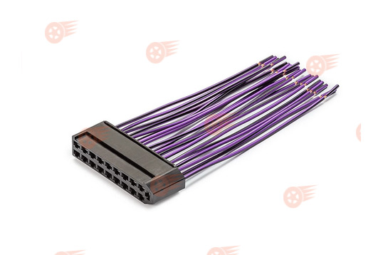 Комплект 19-контактных разъемов к монтажному блоку коробки воздухопритока, блоку предохранителей, 5 шт Cargen на ВАЗ 2108-21099_1