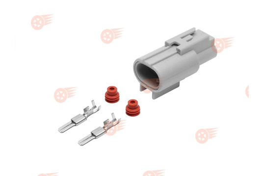 Комплект 2-контактных разъемов вентилятора радиатора, 5 шт Cargen на Лада Гранта_1