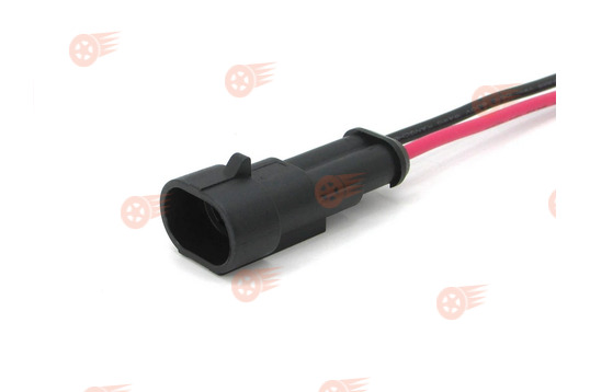 Комплект 2-контактных разъемов замка капота с выключателем сигнала открытого положения, 5 шт Cargen на Лада Веста_1