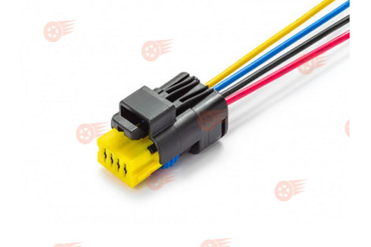 Комплект из 10 4-контактных разъемов Cargen к бензонасосу Лада Ларгус, Renault Logan, Duster, задним фонарям Renault Fluence_1