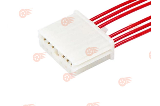 Комплект 6-контактных разъемов к задним фонарям, 10 шт Cargen на ВАЗ 2105, 2107, 2108, 2109, 21099_1