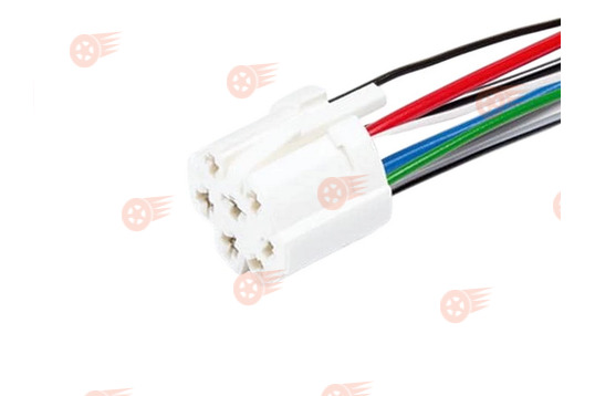 Комплект 7-контактных разъемов к переключателю вентилятора отопителя, 10 шт Cargen на Калина_1