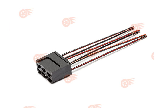 Комплект 6-контактных гнездовых межжгутовых разъемов серии 6.3, 10 шт Cargen на Лада_1