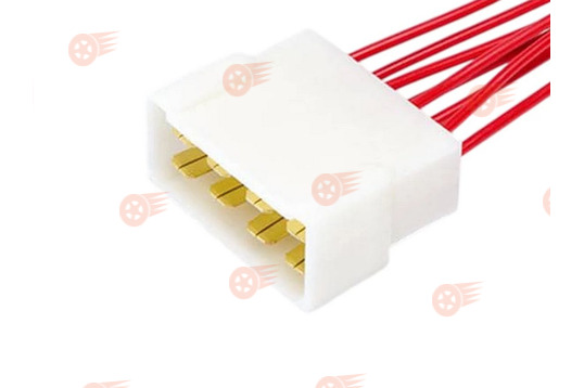 Комплект 8-контактных штыревых межжгутовых разъемов серии 6.3, 10 шт Cargen на Лада_1