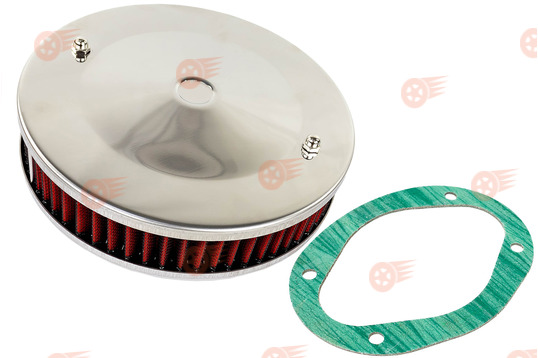 Фильтр нулевого сопротивления красный на карбюраторные ВАЗ 2101-2107, 2108-21099, 2110-2112, 2113-2115, Лада Нива 4х4, Ока_1