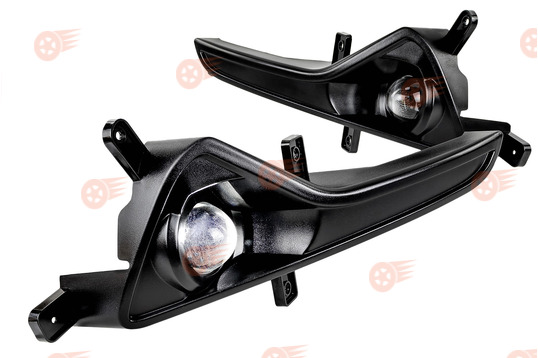 ПТФ диодные 60W 13000lux (ближний, дальний) Sal-Man на KIA Sportage 3 2010-2016 г.в._1