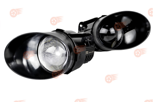 ПТФ диодные 70W 16000lux Sal-Man на Volkswagen Passat B6 2005-2010 г.в._1