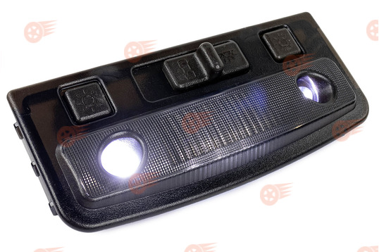 Плафон подсветки салона передний тонированный с малым разъемом под Люкс на Лада Приора, Калина, Калина 2, Гранта, Гранта FL, Datsun_1