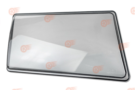 Стекло левой фары тонированное гладкое, оргстекло на ВАЗ 2108-21099_1