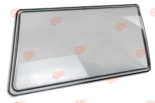 Стекло правой фары тонированное гладкое, оргстекло на ВАЗ 2108-21099_1