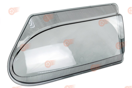 Стекло левой фары образца Bosch тонированное гладкое, оргстекло на ВАЗ 2113-2115_1