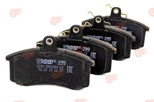 Тормозные колодки передние оригинальные на ВАЗ 2108-2115, Лада Калина, Калина 2, Гранта, Гранта FL, Приора, Datsun_1