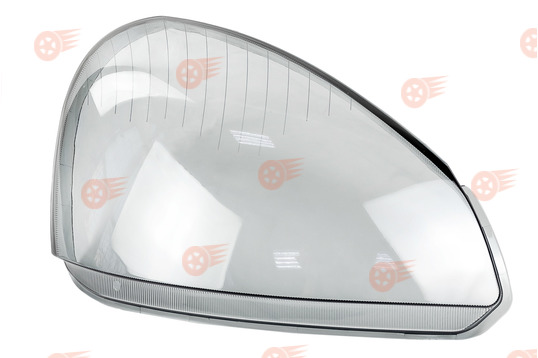 Стекло правой фары тонированное, оргстекло на Лада Приора_1