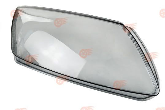 Стекло правой фары тонированное, оргстекло на Лада Гранта_1