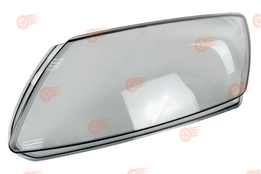 Стекло левой фары тонированное, оргстекло на Лада Гранта_1