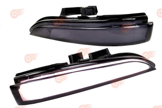 Повторители поворотника диодные бело-желтые Мультиплазма в боковые зеркала образца 2015 года на Лада Веста_1