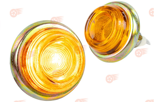 Комплект повторителей указателя поворота, 2 шт на крылья ВАЗ 2101, 2102_1