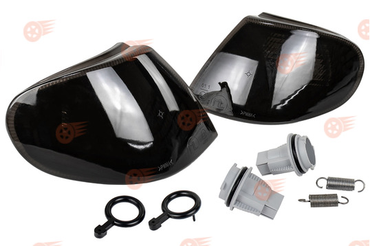 Комплект тонированных (черных) поворотников ML под оптику Bosch на ВАЗ 2113, 2114, 2115_1