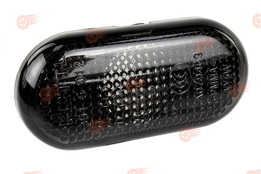 Указатель поворота в крыло тонированный (черный) ML на Ларгус, Ларгус FL, Renault Duster, Logan, Logan 2, Sandero, Sandero 2_1