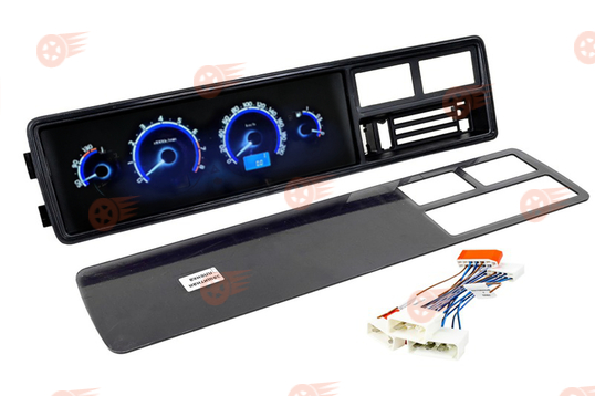 Тюнинговая комбинация приборов в сборе с щитком в стиле AMG на ВАЗ 2107_1