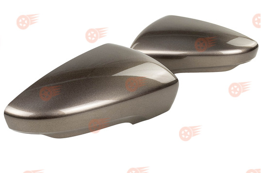 Комплект накладок зеркал образца от 2014 г. под повторители поворотников, цвет Кориандр (790) на Лада Гранта, Гранта FL_1