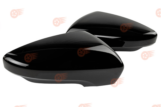 Комплект накладок зеркал образца от 2014 г. под повторители поворотников, цвет Пантера (672) на Лада Гранта, Гранта FL_1