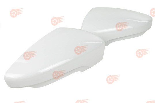 Комплект накладок зеркал образца от 2014 г. под повторители поворотников, цвет Белое облако (240) на Лада Гранта, Гранта FL_1