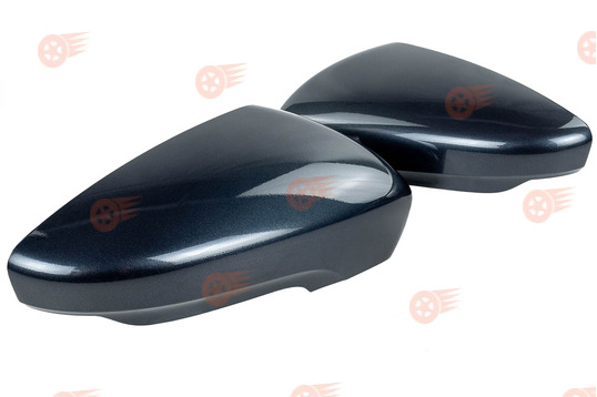 Комплект накладок зеркал образца от 2014 г. под повторители поворотников, цвет Борнео (633) на Лада Гранта, Гранта FL_1