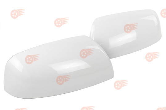 Комплект накладок зеркал образца 21704 под повторители поворотников, цвет Белое облако (240) на Лада Приора_1