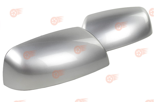 Комплект накладок зеркал образца 21704 под повторители поворотников, цвет Снежная королева (690) на Лада Приора_1