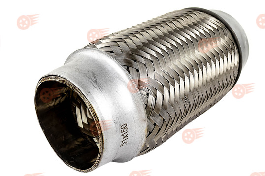 Виброкомпенсатор (гофра глушителя) 50х150 трехслойный Sal-Man универсальный_1