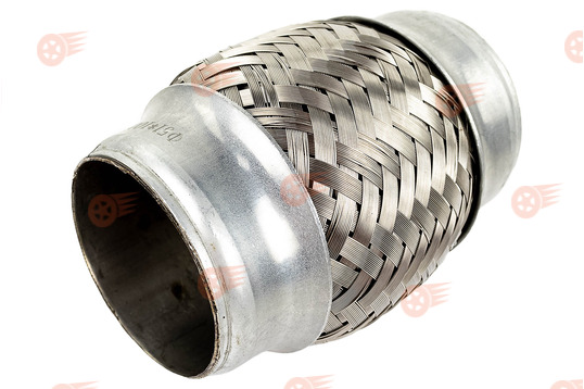 Виброкомпенсатор (гофра глушителя) 50х100 двухслойный Sal-Man универсальный_1