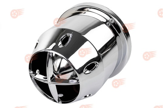 Конический фильтр нулевого сопротивления в корпусе хром универсальный на инжекторные ВАЗ и иномарки_1