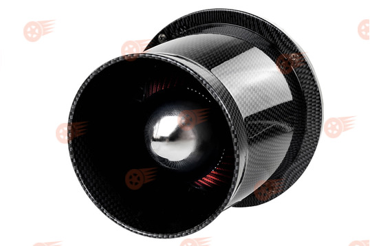 Конический фильтр нулевого сопротивления в корпусе карбон универсальный на инжекторные ВАЗ и иномарки_1