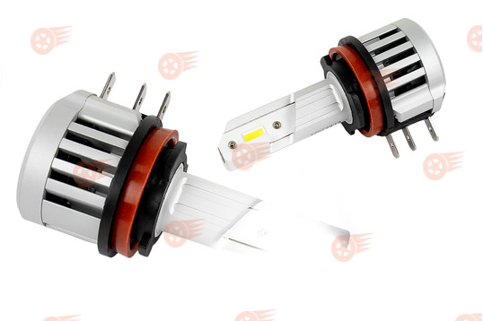 Лампы светодиодные G13 36W 9600lux, цоколь H15 на Лада Приора 2_1