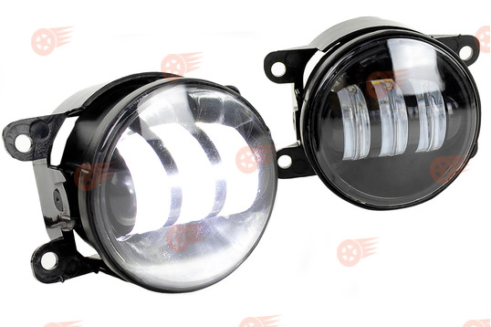 ПТФ светодиодные Эконом 20W, 1700lux на Лада Гранта FL, Веста, Веста NG, Икс Рей, Ларгус FL, Нива Урбан, Renault_1