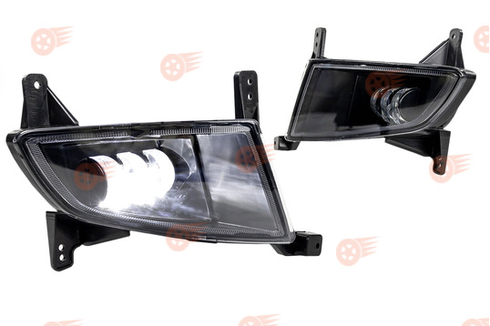 ПТФ светодиодные Эконом, 5 линз, 15W, 2200lux на Лада Приора SE седан, Приора 2 с рестайлинговым бампером_1