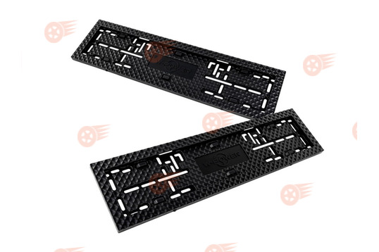 Рамки госномеров пластиковые W-Power, 2 шт универсальные_1