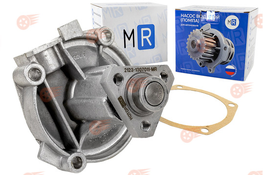 Водяной насос (помпа) образца 2123 MR без корпуса на ВАЗ 2101-2107, Лада Нива 4х4, Нива Легенд, Нива Тревел, Шевроле Нива_1