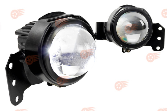 ПТФ диодные 60W 13000lux Sal-Man на BMW 3, 5, 6, X3_1