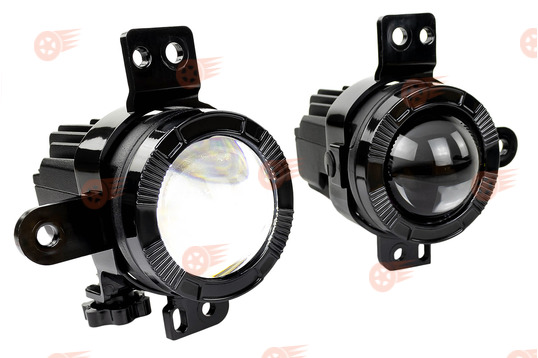 ПТФ диодные 60W 13000lux (ближний, дальний) Sal-Man на GEELY Tugella 2019-2023 г.в._1