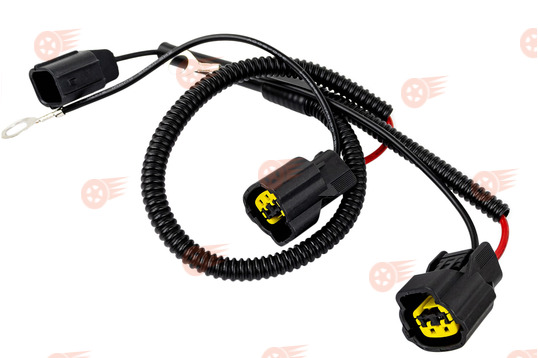 Проводка штатного подключения звукового сигнала SEM-ALI 131/132 на Honda 1 поколения_1