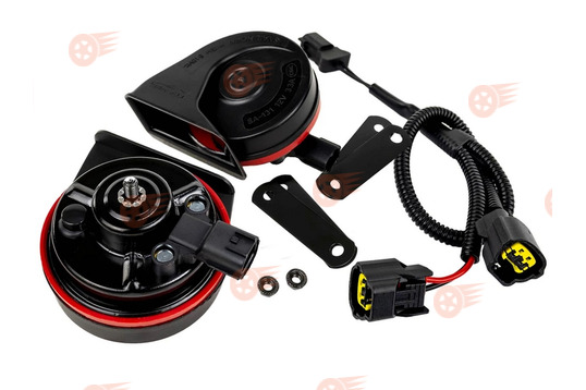 Рупорный воздушный звуковой сигнал SEM-ALI 131 c проводкой штатного подключения на Chevrolet, Nissan, Opel 2 поколения, Ford 1, 2 поколений_1