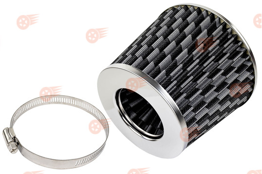 Фильтр воздушный нулевого сопротивления конус под карбон MR на инжекторные ВАЗ 2101-2115, Лада Гранта, Калина, Приора, Нива Тревел, Нива Легенд, Шевроле Нива_1