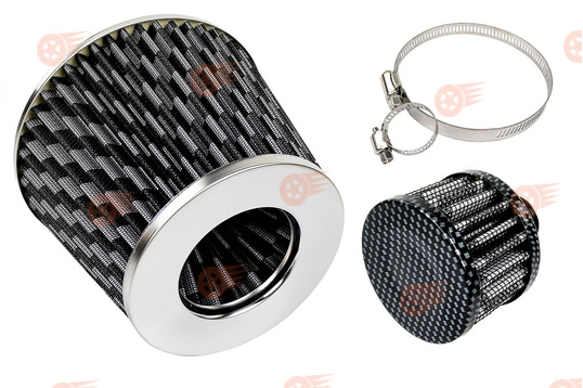 Комплект фильтров нулевого сопротивления (воздушный и картерных газов) под карбон MR на инжекторные ВАЗ 2101-2115, Лада Гранта, Калина, Приора, Нива Легенд, Нива Тревел, Шевроле Нива_1