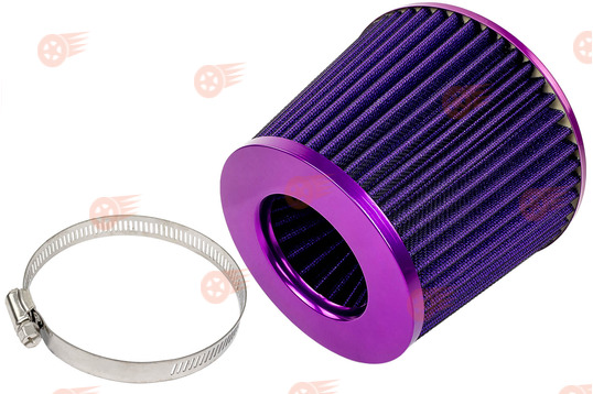 Фильтр воздушный нулевого сопротивления конус фиолетовый MR на инжекторные ВАЗ 2101-2115, Лада Гранта, Калина, Приора, Нива Тревел, Нива Легенд, Шевроле Нива_1