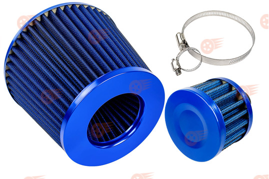 Комплект синих фильтров нулевого сопротивления (воздушный и картерных газов) MR на инжекторные ВАЗ 2101-2115, Лада Гранта, Калина, Приора, Нива Легенд, Нива Тревел, Шевроле Нива_1