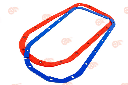 Прижимные пластины масляного картера 3 мм MR с красной силиконовой прокладкой на ВАЗ 2108-2115, Лада Калина, Калина 2, Приора, Гранта, Гранта FL, Веста, Datsun_1