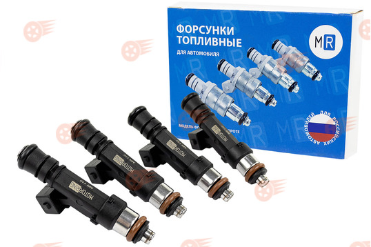 Комплект форсунок MR 110 (аналог 0 280 158 110), 4 шт на ВАЗ 2108-21099, 2110-2112, 2113-2115_1