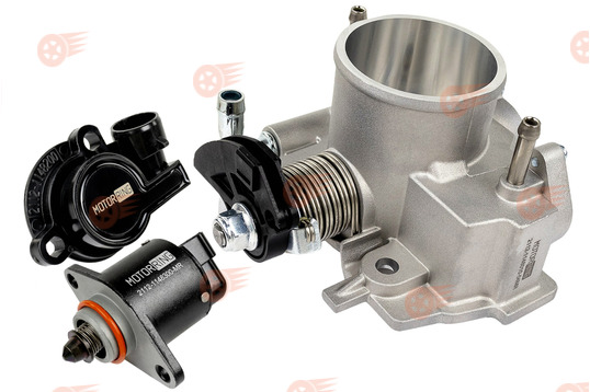 Дроссельная заслонка увеличенного диаметра 54 мм с датчиками MR на ВАЗ 2101-2115, Лада Приора, Калина, Гранта_1